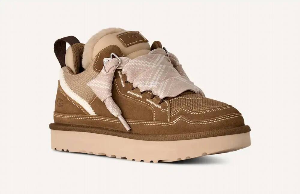 NEW UGG women's lowmel sneaker in light bronze